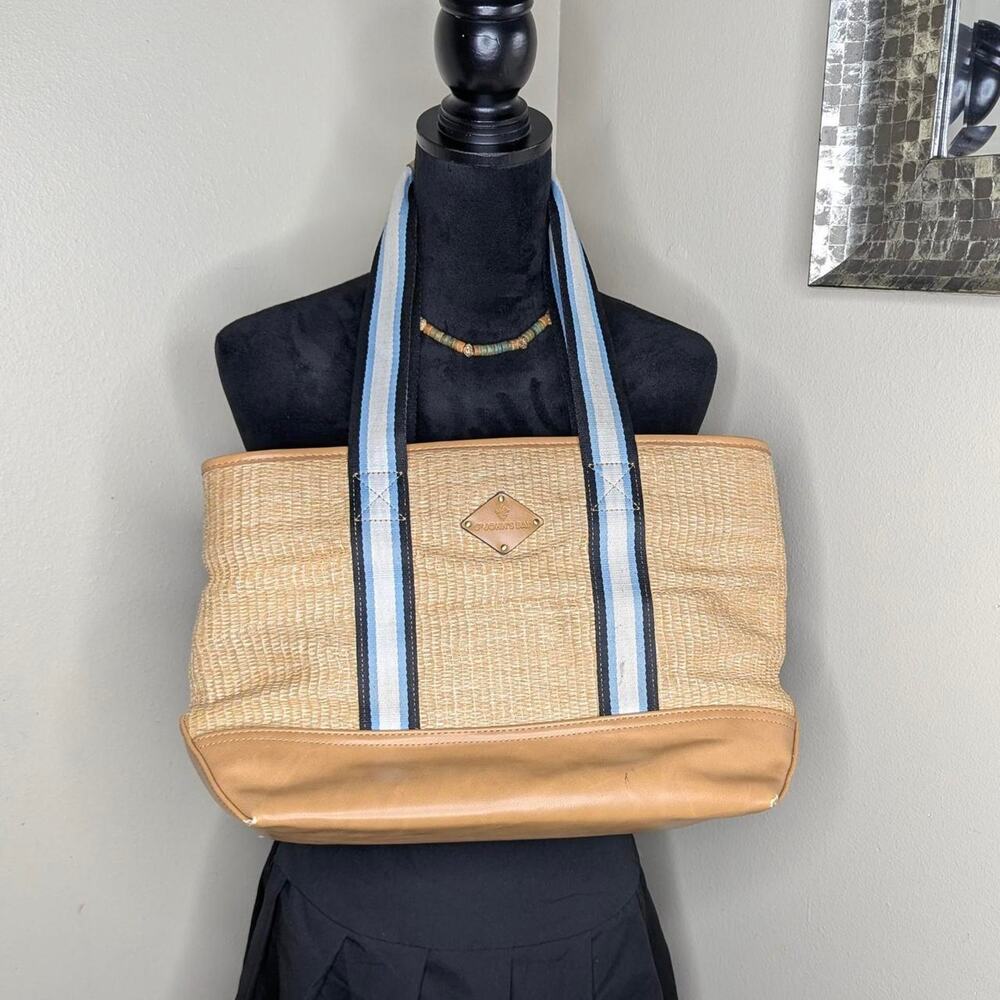 St johns bay straw tote